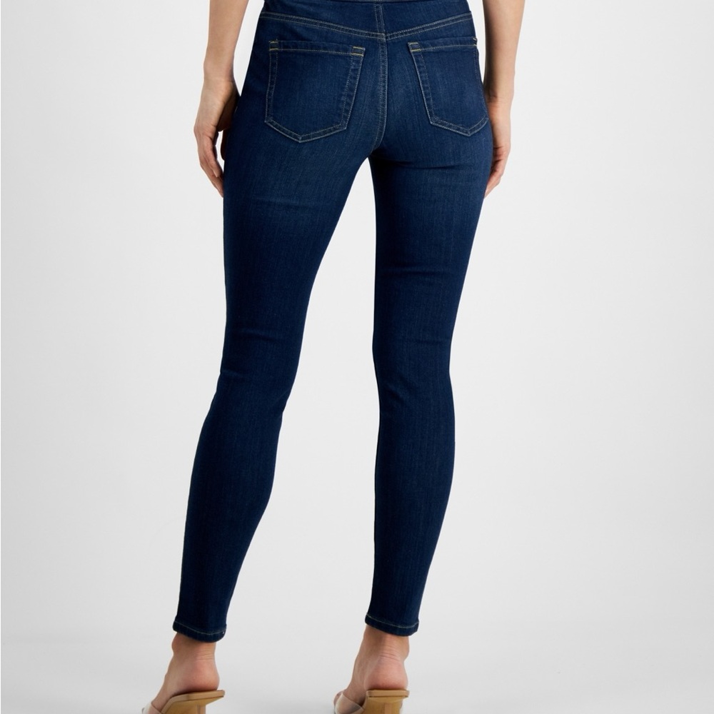 I.n.c. International Concepts Women's High-Rise Pull-on Skinny Jeans Size 4 - Picture 2 of 16